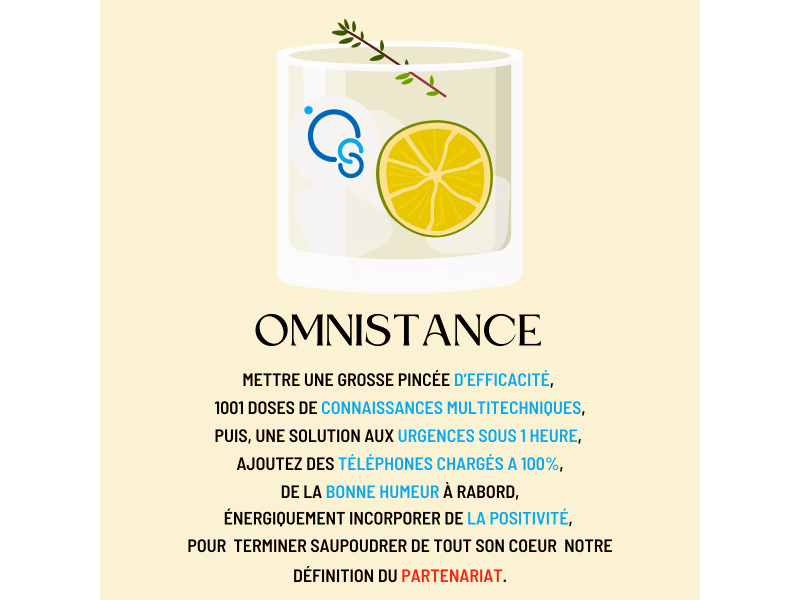 La recette d’OMNISTANCE 