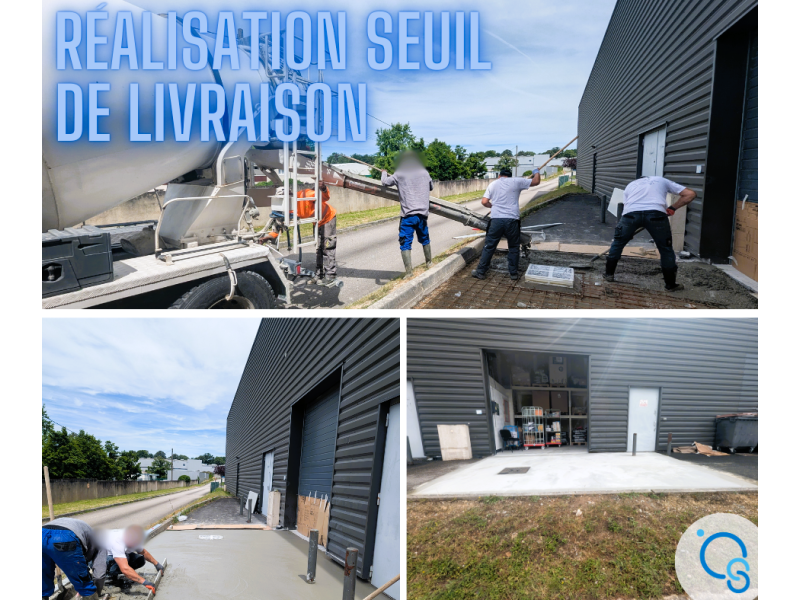 REALISATION D’UN SEUIL DE LIVRAISON