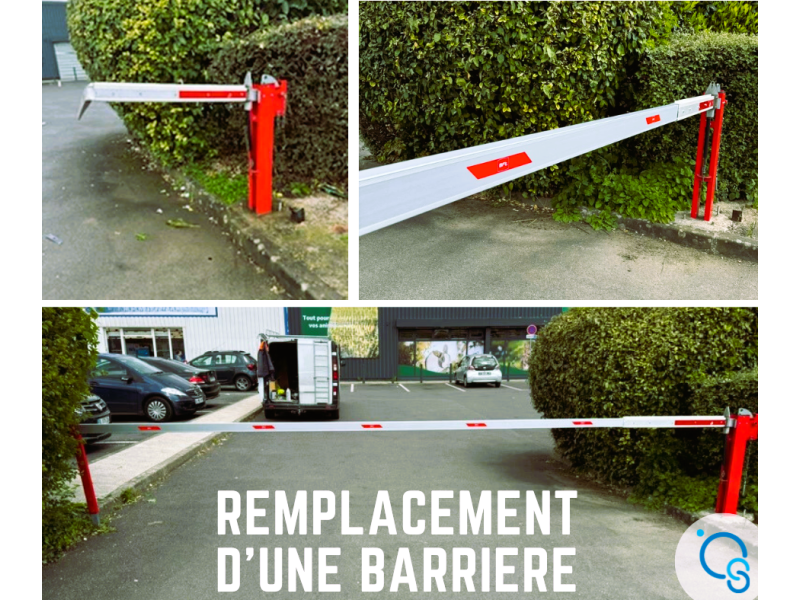 REMPLACEMENT D’UNE BARRIERE